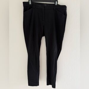 Express Black Columnist Ankle Pants